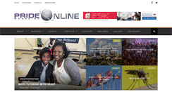 Desktop Screenshot of pridemagazineonline.com